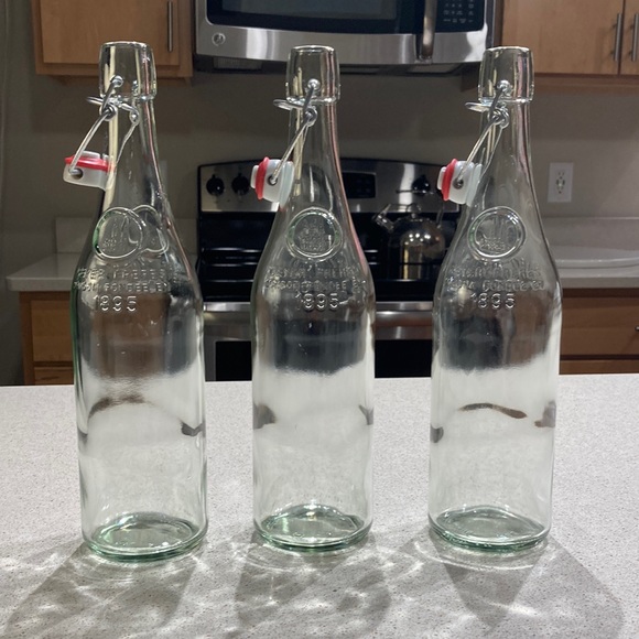 Geyer Freres Other - Vintage Geyer Freres Glass Bottles with Stoppers